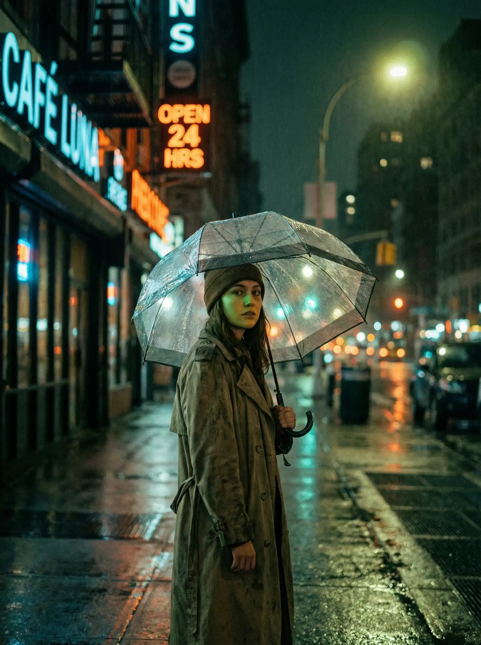 吴签磁力 本周佳作 - 雨夜独行